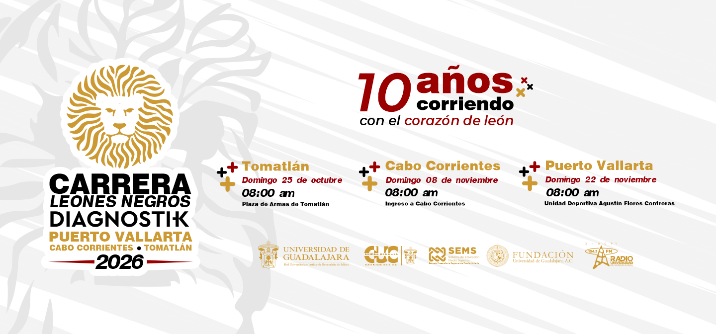Imagen de fondo para Carrera leones negros Puerto Vallarta 2026